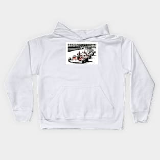 Clay Regazzoni & Niki Lauda. Ferrari 312B3. Monaco Kids Hoodie